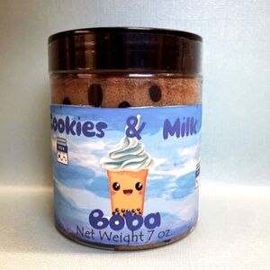 Cookies and Milk Boba Sugar Scrub